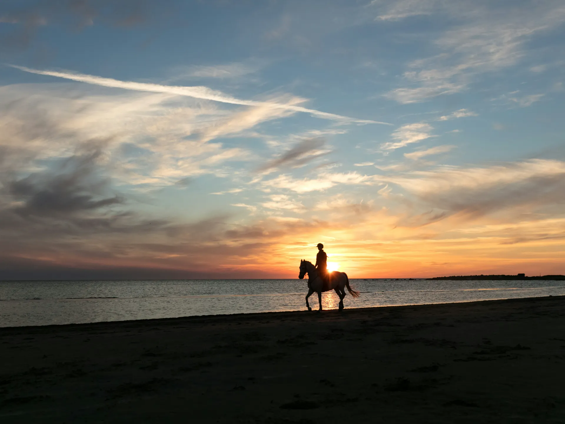 horse riding